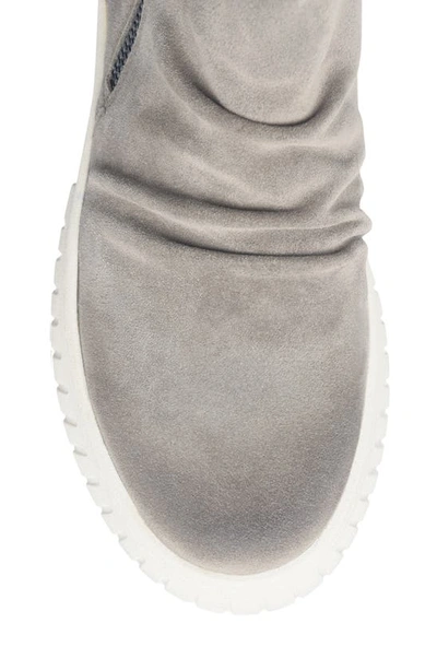 Söfft Portland Water Resistant Platform Bootie In Pietro Grey