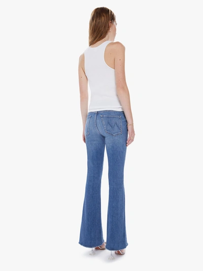 Shop Mother The Weekender Fray A Groovy Kind Of Love Jeans In Blue