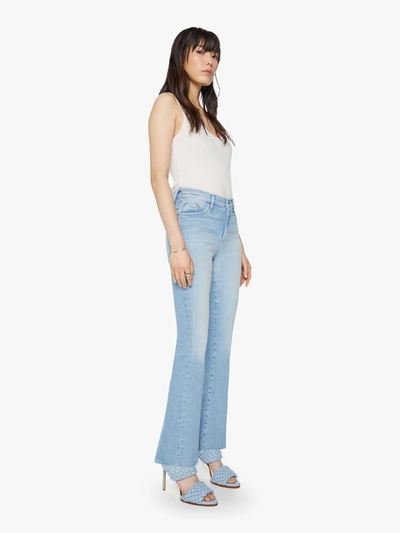 Shop Mother The Weekender Fray California Cruiser Jeans In Blue