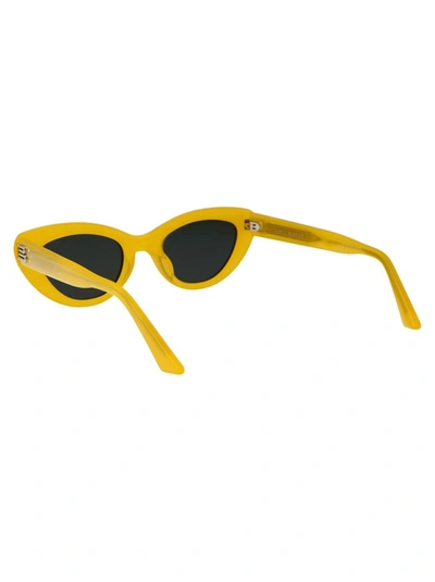 Shop Gentle Monster Sunglasses In Yc7 Yellow