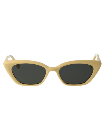 Shop Gentle Monster Sunglasses In Y6 Yellow