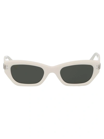 Shop Gentle Monster Sunglasses In W2 White