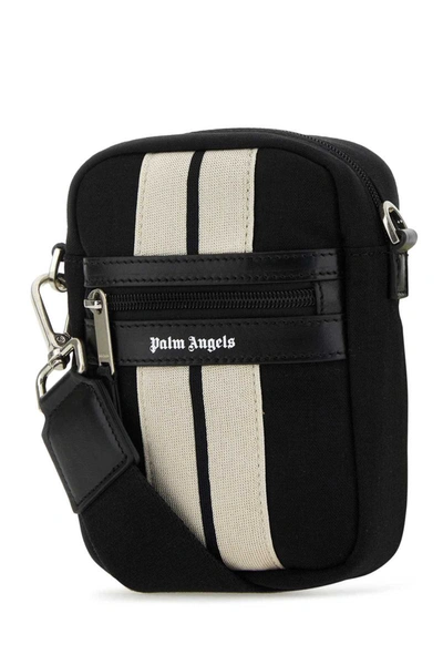 Shop Palm Angels Shoulder Bags In Black