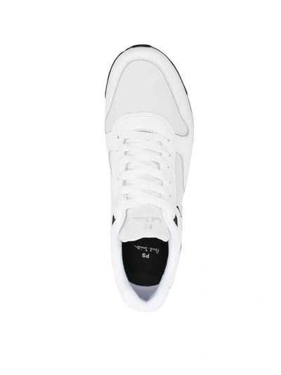 Shop Paul Smith Ware Low-top Sneakers In White