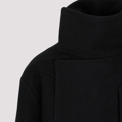 Shop Rick Owens Luxor Caban Coat In Black