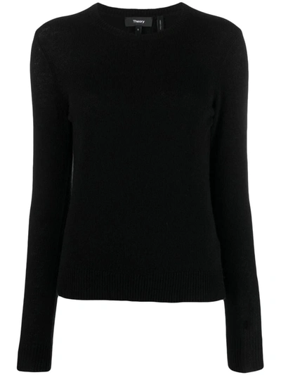 Shop Theory Classic Sweater In Black