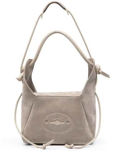 Shop Zanellato Mina Jones Bag In Grey