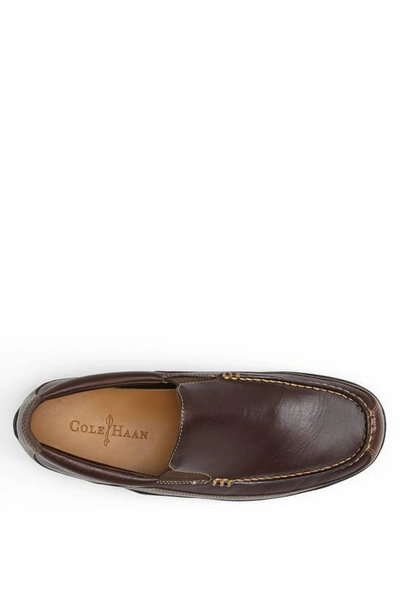 Shop Cole Haan 'tucker Venetian' Loafer In French Roast Leather