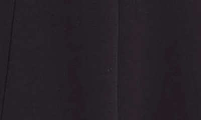 London Times Short Sleeve Fit & Flare Midi Dress In Black