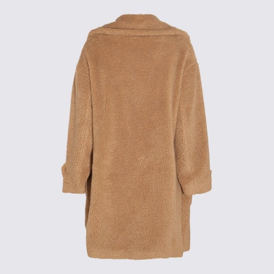 Shop Balmain Beige Coat