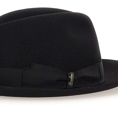Shop Borsalino "folar" Hat In Black