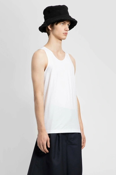 Shop Comme Des Garçons Shirt Man White Tank Tops