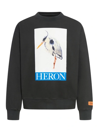 Shop Heron Preston Sweatshirt With Logo In Black