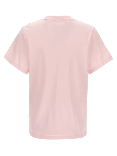 Shop Courrèges 'ac Straight' T-shirt In Pink