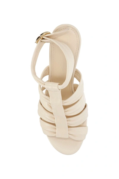 Shop Khaite Sandals In White