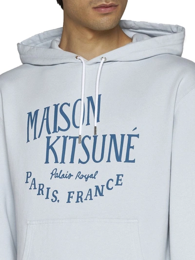 Shop Maison Kitsuné Maison Kitsune' Sweaters In Grey Blue