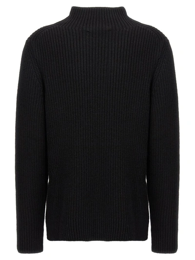 Shop Michael Kors Michael  Logo Sweater In Black