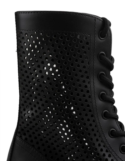 Shop Moncler Carinne Ankle Boot In Black