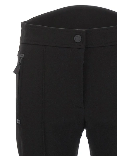 Shop Moncler Grenoble Stretch Pants In Black