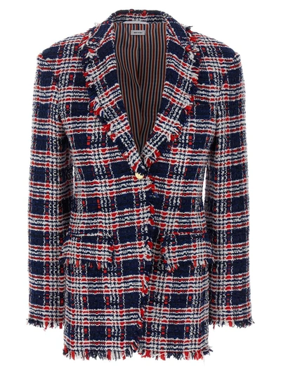 Shop Thom Browne 'sportcoat' Blazer In Multicolor