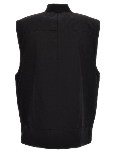 Shop Thom Krom Nylon Vest In Black