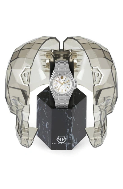 Shop Philipp Plein Plein Extreme Bracelet Watch, 38mm In Stainless Steel