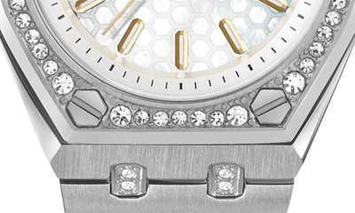 Shop Philipp Plein Plein Extreme Bracelet Watch, 38mm In Stainless Steel