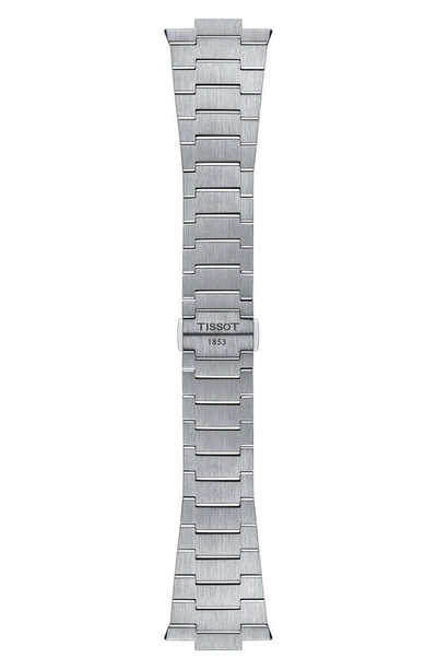 Shop Tissot Prx Digital Bracelet Watch, 40mm In Grey/ Metallic