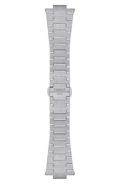 Shop Tissot Prx Digital Bracelet Watch, 35mm In Grey/ Metallic