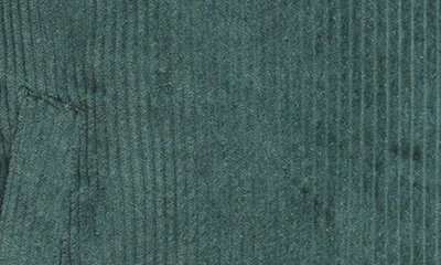 Levi's Corduroy High Pile Fleece Lined Trucker Shacket In North Atlantic Blue