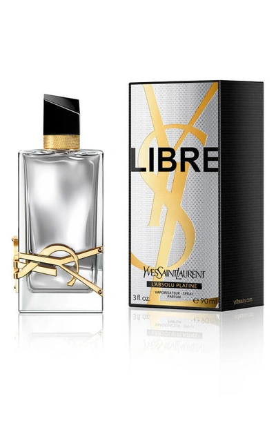 Shop Saint Laurent Libre Absolu Platine Eau De Parfum, 3 oz