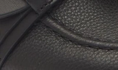 Shop Jw Anderson Punk Loafer Mule In Black Leather