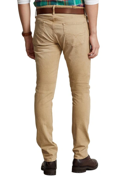 Polo Ralph Lauren Knit-like 5-pocket Sullivan Slim Pant In Hdn Boating Khaki
