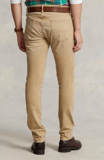 Polo Ralph Lauren Knit-like 5-pocket Sullivan Slim Pant In Hdn Boating Khaki