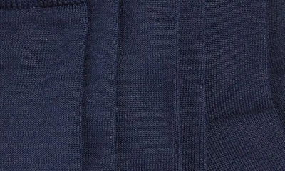 Shop Hue Assorted 3-pack Supersoft Crew Socks In Navy