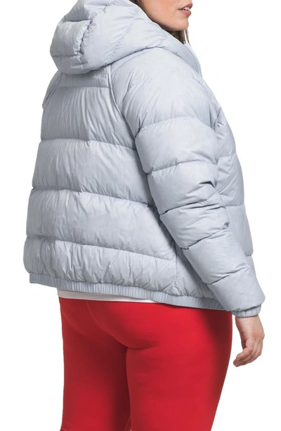 The North Face Hydrenalite 600 Fill Power Down Hooded Jacket In Dusty Periwinkle