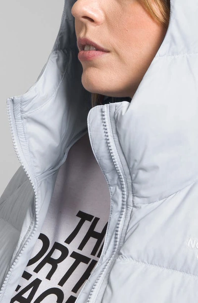 The North Face Hydrenalite 600 Fill Power Down Hooded Jacket In Dusty Periwinkle