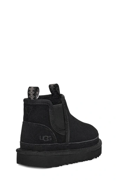Shop Ugg (r) Kids' Neumel Chelsea Boot In Black