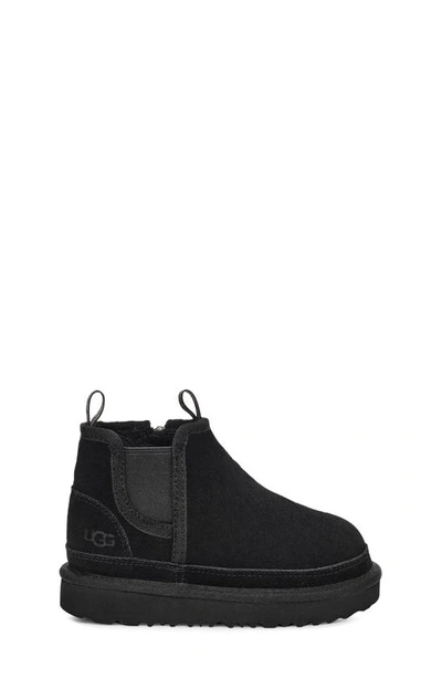 Shop Ugg (r) Kids' Neumel Chelsea Boot In Black