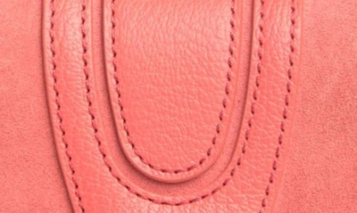 Shop See By Chloé Mini Hana Leather Bag In Wooden Pink