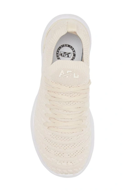 Shop Apl Athletic Propulsion Labs Techloom Wave Hybrid Running Shoe In Beach / Ivory / White
