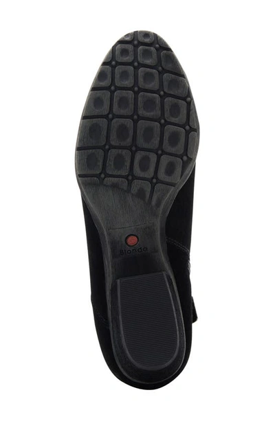Blondo Victory Waterproof Bootie In Black Suede