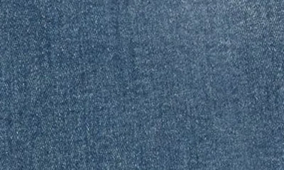 Edikted Elowyn Denim Maxi Skirt With Back Slit Detail In Blue