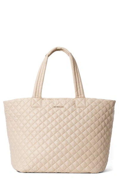 Shop Mz Wallace Deluxe Large Metro Tote In Buff