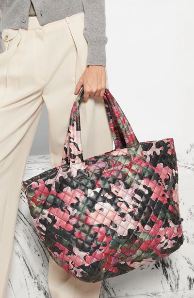 Shop Mz Wallace Deluxe Large Metro Tote In Pink Multi
