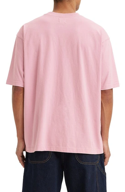Shop Levi's Skate Graphic T-shirt In Core Pink