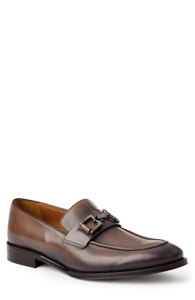 Shop Bruno Magli Alpha Bit Loafer In Truffle