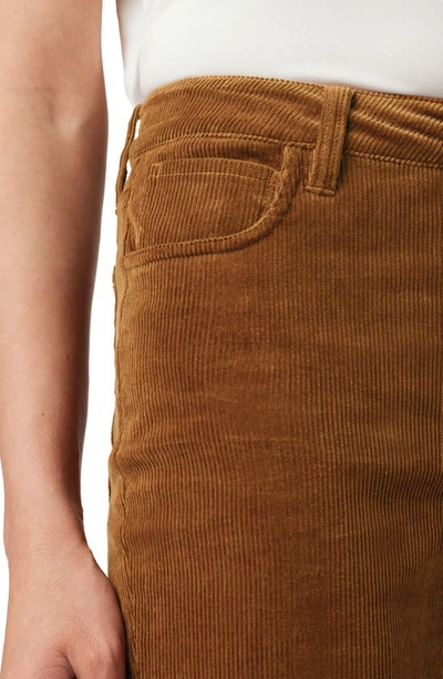 Shop Joe's Frankie Side Slit Mid Rise Bootcut Jeans In Roasted Pecan