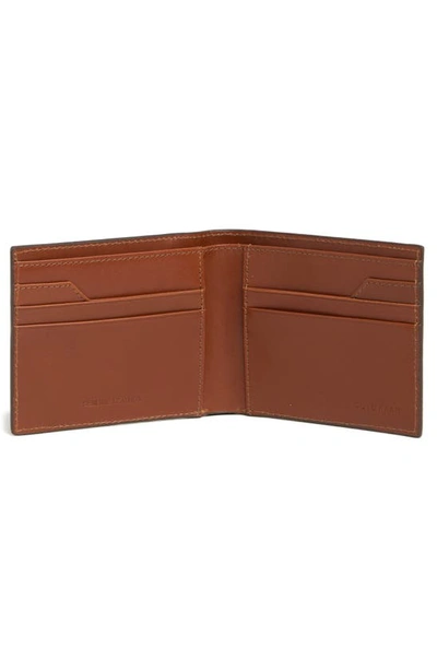 Cole Haan Gerstel Leather Passcase Wallet In Cognac