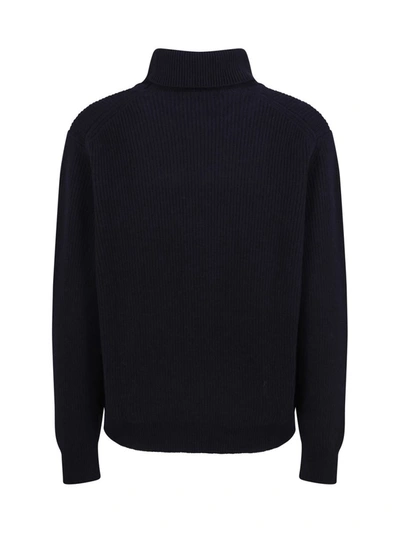 Shop Laneus Knitwear In Blu Navy